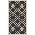 thumbnail image 1 of Safavieh Courtyard Black Indoor Outdoor Rug - Runner 2'3" x 6'7", 1 of 1
