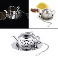 thumbnail image 3 of Infusor de té de tetera de acero inoxidable colador de bebida de especias filtro de hierbas, 3 of 8
