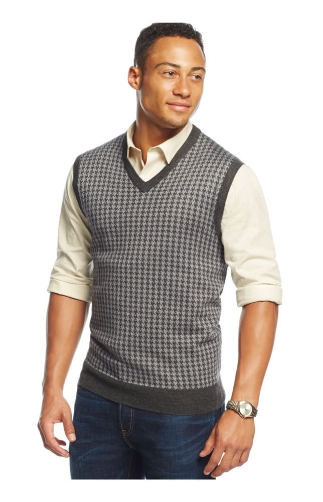 mens sweater vest walmart