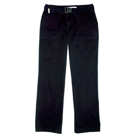 Faded Glory - Women's Petite Belted Cargo Chinos