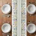 thumbnail image 6 of Spring Daisy Table Runner - 48 Inch Long, Kitchen Dining Table Runner Dresser Scarves, Country Botanicala Flowers Eucalyptus Trees Farmhouse Decor for Coffee Tables Wedding Party Banquet, 6 of 8