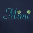 thumbnail image 3 of CafePress - Mimi Green Flowers T Shirt - Women's Traditional Fit Dark T-Shirt, 3 of 4