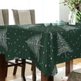 thumbnail image 5 of Yayeee Tablecloths 60" x 120" Rectangle Wrinkle Resistant Party Table Cover, New Year Tree Pattern, 5 of 8