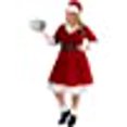 thumbnail image 2 of Disfraz de Navidad JAMW Santa Claus Candy para mujer, 2 of 4