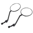 thumbnail image 2 of Motorcycle Mirrors, Round Side Mirrors 2Pcs Motorcycle Rearview Mirror, Round Mirrors Scooter For Scooter Motorcycle 8mm/0.3in Standard Electric Bicycle, 2 of 8