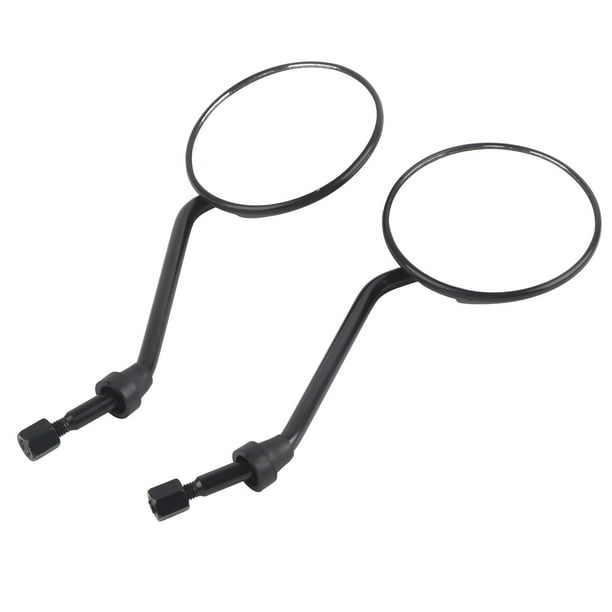 2 uds 8mm/0,3 pulgadas espejo retrovisor Universal Retro espejos laterales redondos para motocicleta bicicleta eléctrica Scooter Jadeshay A