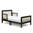 thumbnail image 6 of Storkcraft Pasadena Toddler Bed, Black with Driftwood, 6 of 10