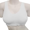 thumbnail image 2 of Top Marel para Mujer, Algodón Blanco/Marino Talla G, 2 of 3