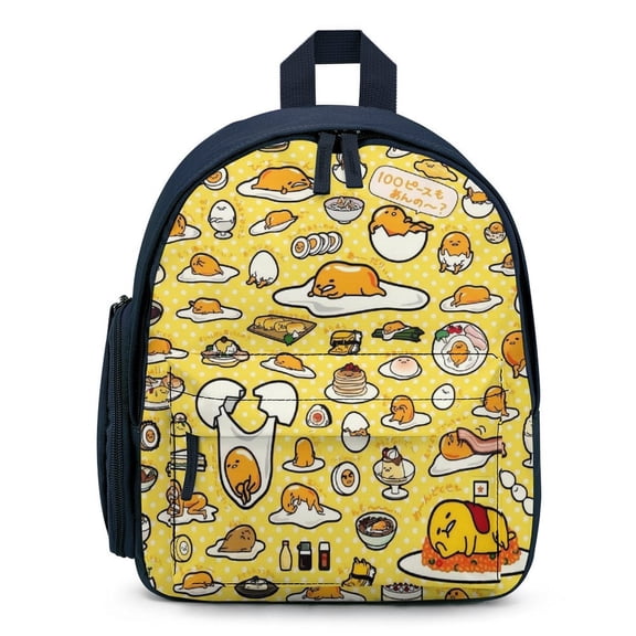 Gudetama Cute Cartoon backpack travel bag adjustable shoulder straps One size