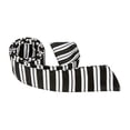 thumbnail image 1 of K3 HT - Cravate Assortie pour Enfants - Noire avec Rayures Blanches, 1 of 1