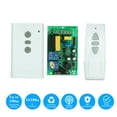thumbnail image 3 of AC220V 2CH 433MHz Intelligent RF Wireless Remote Control Switch System and 1PCS 3 Key RF 433MHz Remote Controller 1527 Chip for Projection Screen Garage Door Electric Curtain, 3 of 7