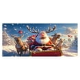 thumbnail image 4 of Christmas Party Background Decoration Santa Photography Garage Door Banner 7x16 Ft - Festive Holiday for Home and Events, 4 of 4