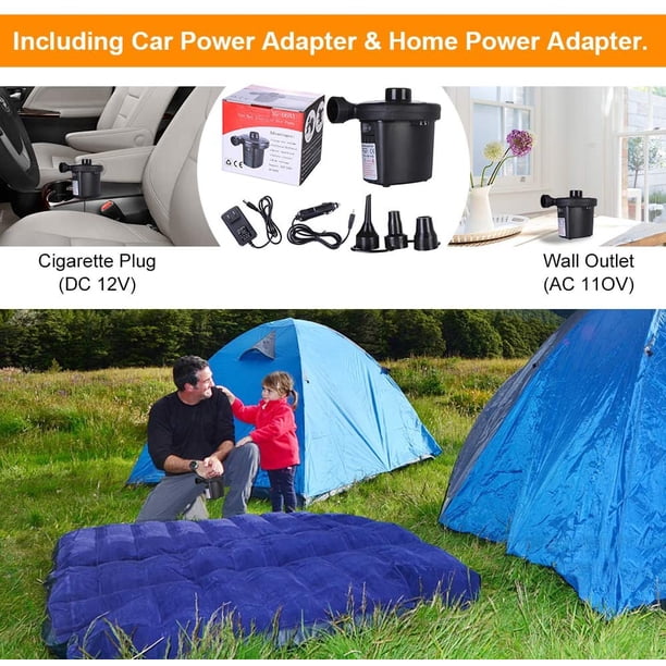 Pompe à Air Électrique 220V AC/150W Avec 3 Buses Pour Matelas Pneumatique Pataugeoire Anneau De Natation 98837772