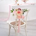 thumbnail image 3 of Luscious Rose - Combo de flores artificiales para boda, ramos de boda, centros de mesa, arreglos florales, decoraciones, 3 of 5