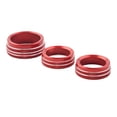 thumbnail image 1 of Car Air Conditioner Switch CD Button Knob Covers 2015-2020 For Dodge Challenger Aluminum Alloy 3Pcs, 1 of 7