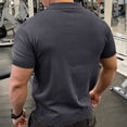 thumbnail image 5 of Mens Knit Polo Shirt Short Sleeve Textured Lightweight Casual Sweater Polo for Men Navy, 5 of 5