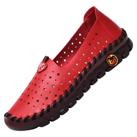 

Women‘s Hollow Out Flat Low Top Loafers Casual Non Slip Breathable Slip On Shoes Women‘s Footwear