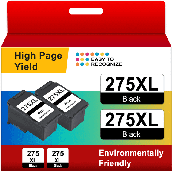 PG 275 Black Ink Cartridge for Canon 275 Ink PG275 Black Ink for PIXMA TS3722 TS3522 TR4720 TR4722 Printer