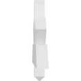 thumbnail image 3 of 60"W x 12 1/2"H x 2"D x 4"F, 5/12 Pitch, Kennewick Architectural Grade PVC Gable Bracket, 3 of 8