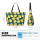 thumbnail image 4 of Fotbe Lemon Bolsa de Viaje para Playa - Resistente al Agua, Bolsa Tote de Gran Capacidad y Ligera con 7 Bolsillos para Mujeres y Hombres, 4 of 7
