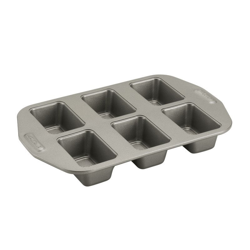 6 Mini Rusty Metal Loaf Style Pans for Displaying Crafting and Decorating 