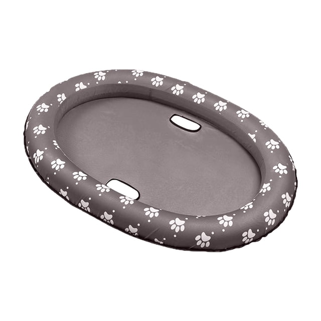 Outdor Inflatable Pool Float For Summer Water Lounger With Comfortable Mesh Bed And Leash Hook