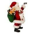 thumbnail image 4 of Kurt S. Adler FA0175 11 in. Fabrich Santa Taking Selfie, 4 of 4