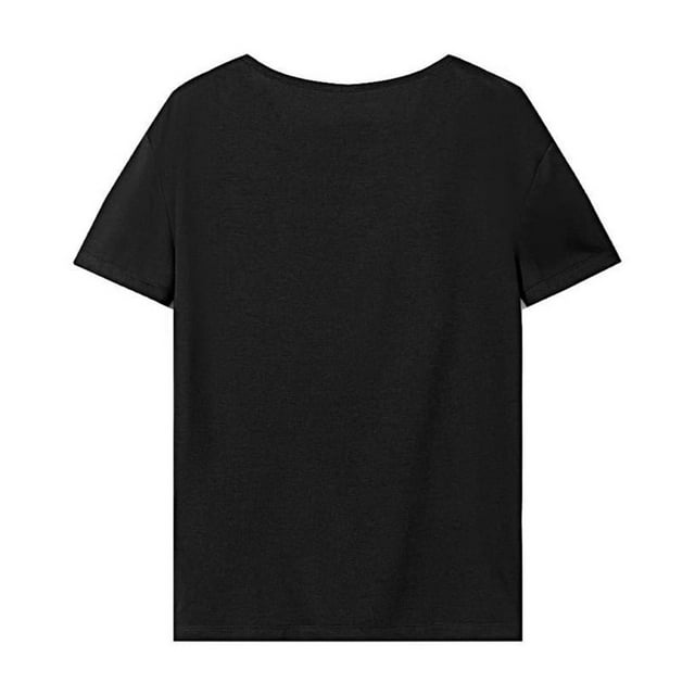 Camiseta para mujer Ropa Camisa de cuello redondo para playa Uso diario Mochilero M