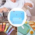 thumbnail image 3 of Silicona Para Cupcakes Antiadherentes Para Hornear, Moldes Multiusos Para Hornear, Moldes Para Magdalenas De Repostería Seguros Para Horno Para Galletas, Dulces De Chocolate (5 Colores) 20 Moldes Cateissary HA027911-01, 3 of 7