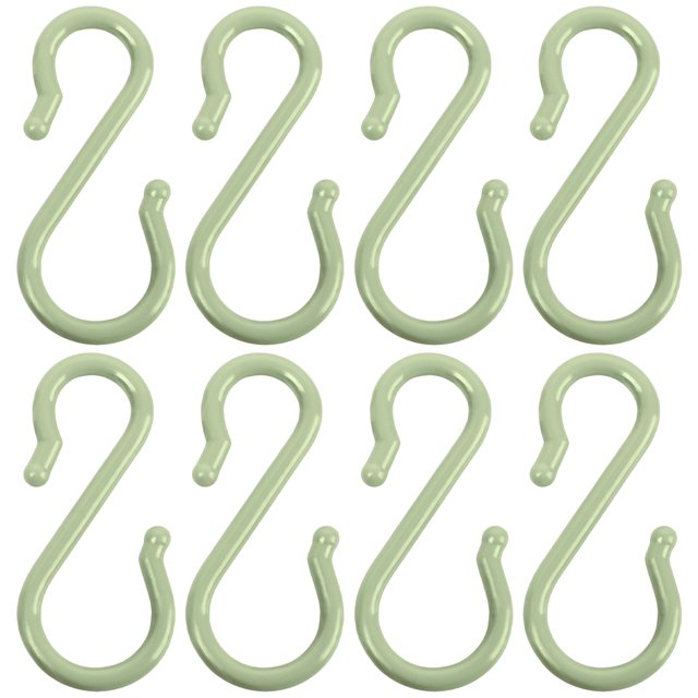 LCXmlly Scratch-proof Hook Easy Installation Multi functional S shaped Hook Utensils Towel Clothing Hanger for Home 1 Set