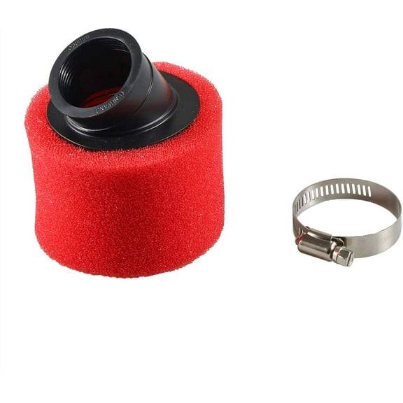 Red Foam Air Filter Cleaner For 70 110 125cc ATV Mini Motocross Dirt Pit Bike GY6 50 Scooter