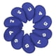 thumbnail image 4 of 10 fundas para cabezas de hierro de golf, de neopreno, profesionales, para exteriores. Azul, 4 of 9