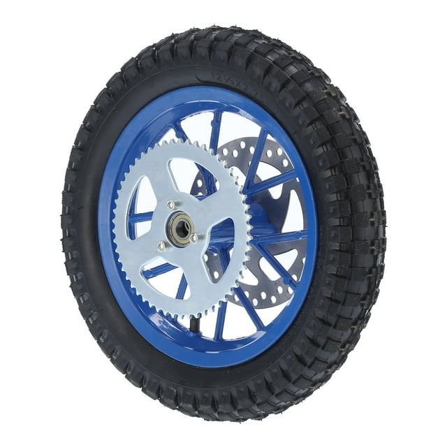 Mini rueda trasera para bicicleta, 12,5 x 2,75 pulgadas, mini rueda trasera para bicicleta de bolsillo, mini rueda trasera para bicicleta, valor excepcional