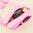 thumbnail image 2 of Bolso de hombro para mujer Moda Casual Compras Monederos pequeños (Rosa con monedero), 2 of 9
