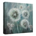 thumbnail image 4 of Masterpiece Art Gallery Dandelion Dream Blue By Studio Arts Canvas Art Print 35" x 35", 4 of 4