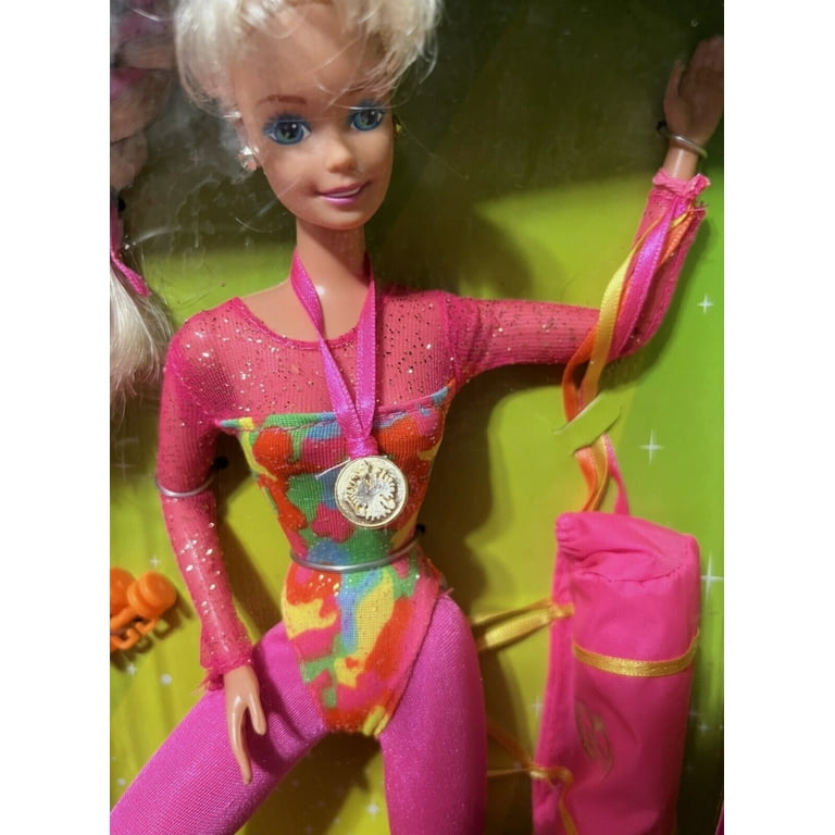 Barbie Gymnast vintage de 1993 neuve en boite