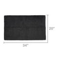 thumbnail image 3 of Better Homes & Gardens Ultra Soft Polyester Bath Rug, 23" x 39", Dark Grey, 3 of 7