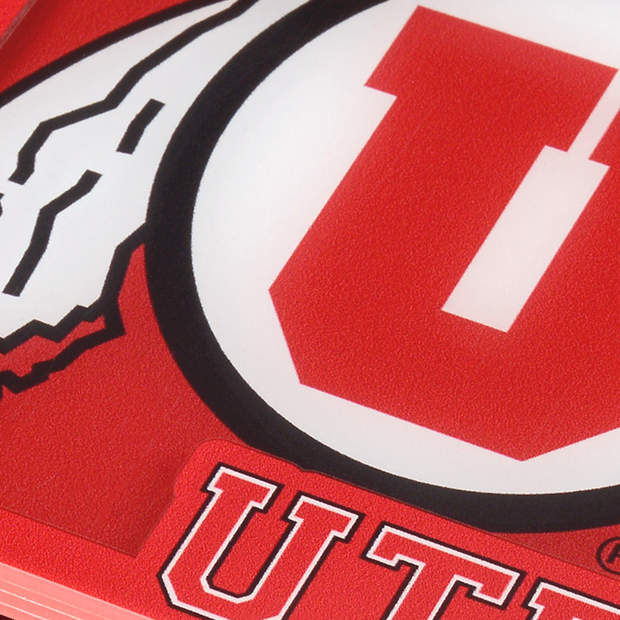 YouTheFan NCAA Utah Utes 3D-LSC 3D Logo Series Coasters - Pack of 2