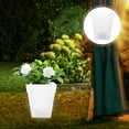 thumbnail image 2 of Solar Powered Flowerpot Luminous Plant Pot Glowing Flower Pot Solar Light Planter, 2 of 6