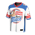 thumbnail image 2 of Men's ProSphere White John Cena Final Match Fashion Football Jersey, 2 of 3
