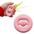 thumbnail image 2 of Fortalecedor de agarre de mano Fuerza de agarre Anillos de ejercicio de dedos de mano suave Agarre para Rosa 20LB-30LB, 2 of 9