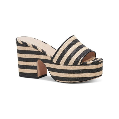 

Kate Spade New York Womens Ibiza Canvas Peep-Toe Platform Sandals
