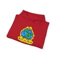 thumbnail image 4 of Globe Sketch World Industries Design Hoodie Print Skate Board Unisex Sweatshirt  - Cherry Red / 3XL, 4 of 7