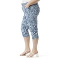 thumbnail image 2 of Gloria Vanderbilt Swan Series Women's and Women's Plus Amanda 5 Pocket Capri, 21" Inseam, Sizes 6-18, 2 of 5