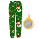 thumbnail image 3 of Gibobby pantalones deportivos Mujer Otoño e Invierno Casual moda Navidad divertido impreso cintura elástica pantalones deportivos pantalones casuales (Verde, S), 3 of 5
