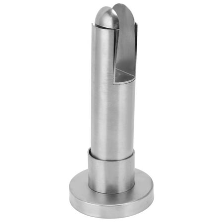 

LYUMO Partition Support Foot Stainless Steel Glass Fence Clamp for Public Bathroom Toilet Restroom Partition Support Foot