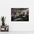 thumbnail image 2 of Trumbull Declaration Independence USA Painting Extra Large Art Print Wall Mural Poster Premium XL, 2 of 3