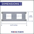 thumbnail image 2 of Whole Parts Dishwasher Guide Rail Ball Holder/Spacer Kit (2 PCs) Part# 428814 (8801349-77) - Replacement and Compatible with Some ASKO Dishwashers, 2 of 7