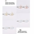 thumbnail image 3 of ZheElen 100pieces 100pcs Earring Backs Silicone For Studs/Droopy Ears No-Irritate, 3 of 6