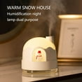 thumbnail image 3 of NARABB New Snowhouse Night Light Humidifier USB Home Office Desktop Atomizer Cute Favorite Humidifier Plug-in Model Humidifiers For Home, 3 of 3